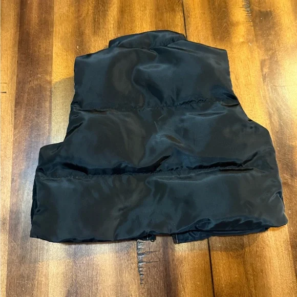 SHEIN Toddler 4Y Black Puffer Vest - Picture 5 of 5
